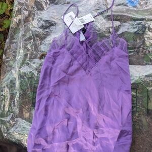 IRO Lavender Lace Slip Dress